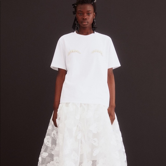 Simone Rocha X H&M Appliqued T-shirt - Picture 4 of 4